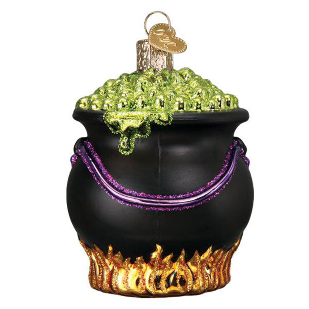 Halloween Cauldron Ornament by Old World Christmas image 2