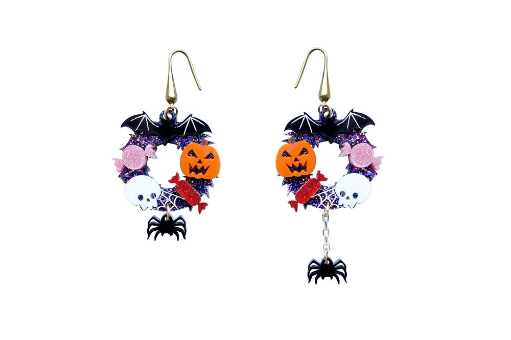 Halloween Crowns Earrings by Laliblue - Quirks!