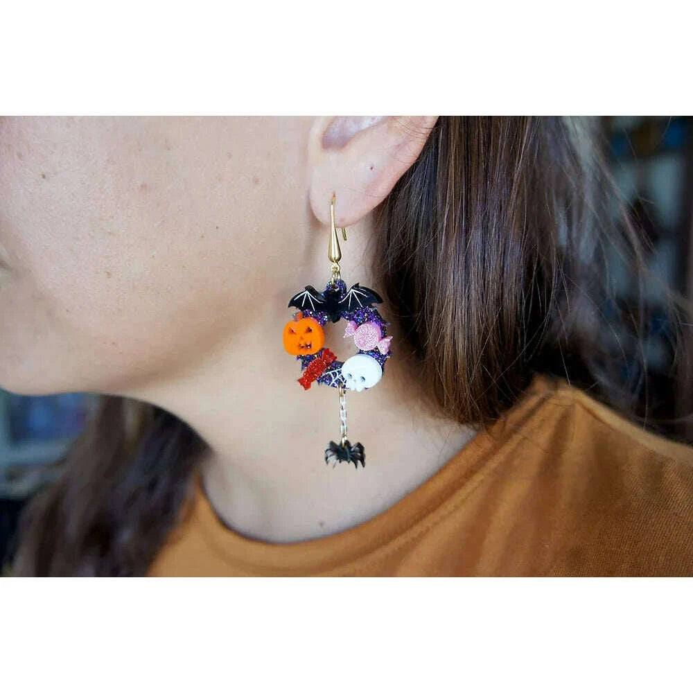 Halloween Crowns Earrings by Laliblue - Quirks!
