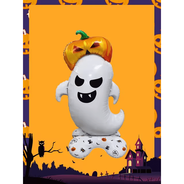 Halloween Ghost Standing Foil Balloon Decoration F07M1-26