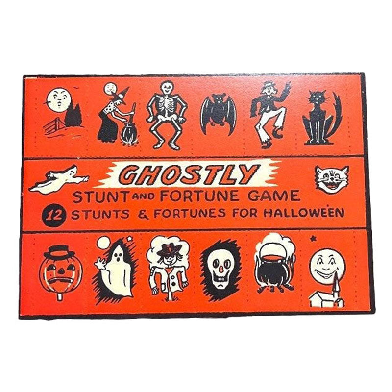 Halloween Ghostly Fortune Game Box Wood Cutout