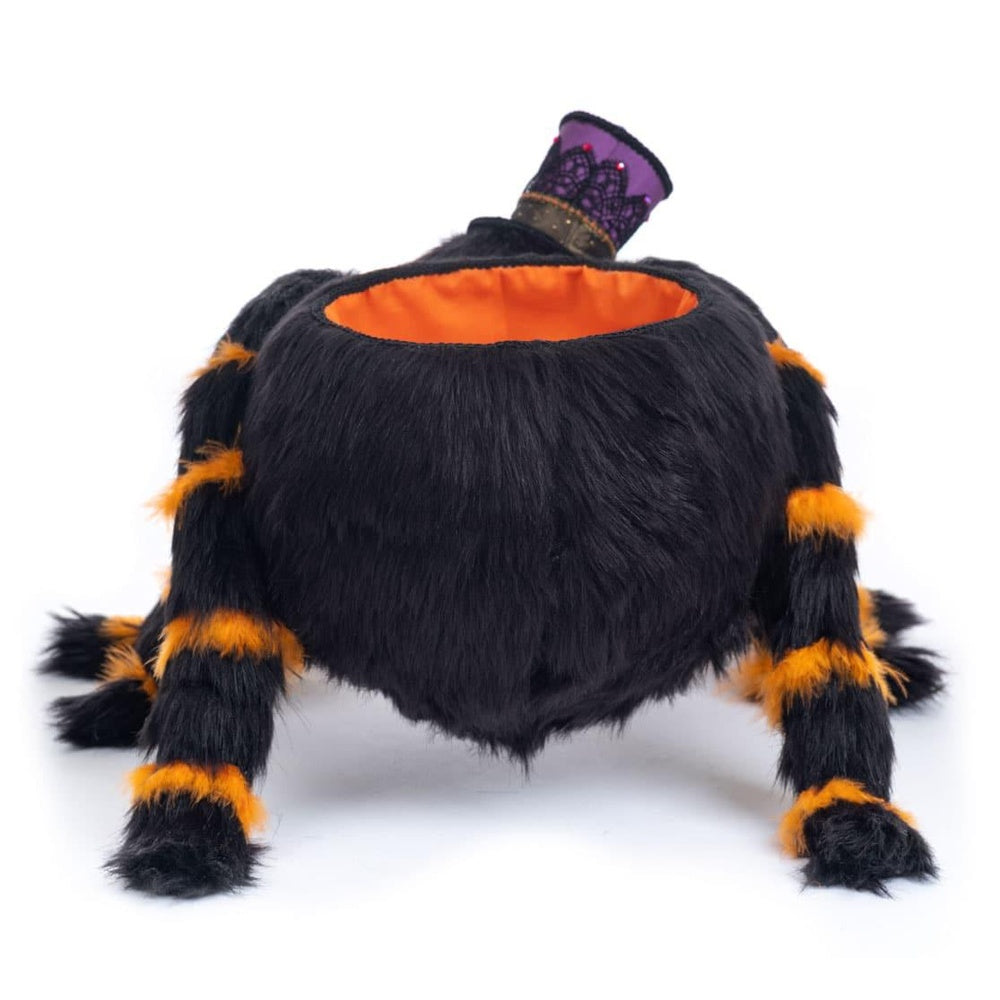 Halloween Hollow Fluffy Spider Bowl by Katherine's Collection  2