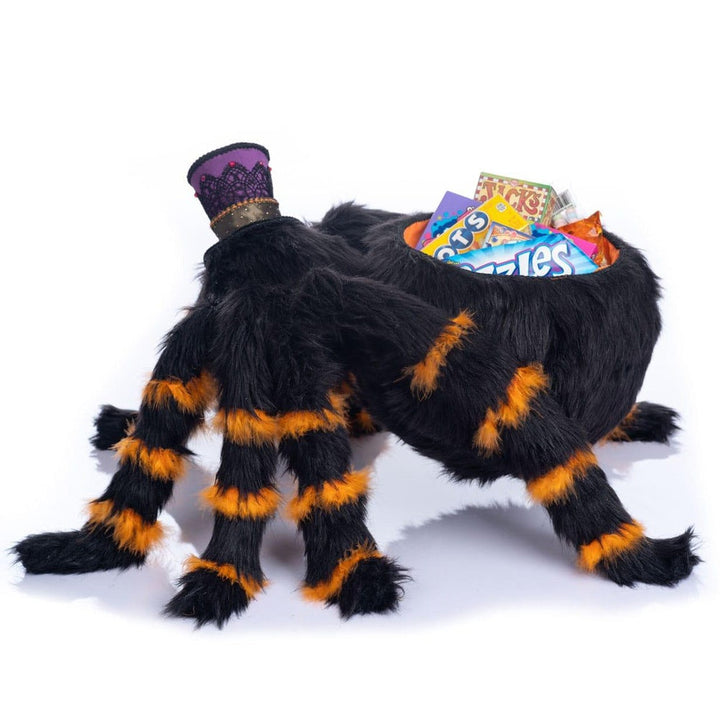 Halloween Hollow Fluffy Spider Bowl by Katherine's Collection  4