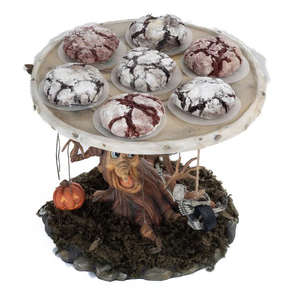 Halloween Hollow Tree Cake Plate by Katherine's Collection  4