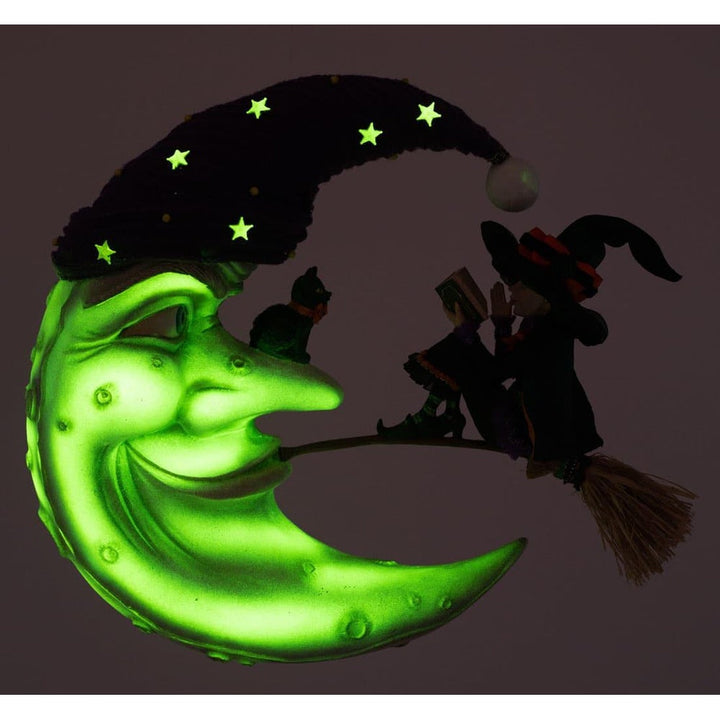 Halloween Hollow Witch on Broom Wall Piece by Katherine's Collection  3