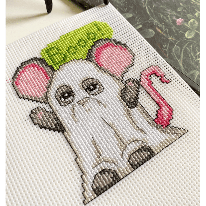 "Halloween Mouses" 102CS Counted Cross-Stitch Kit