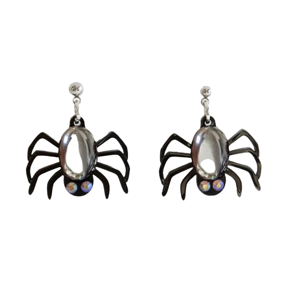 Halloween Spider Earrings  by Laliblue