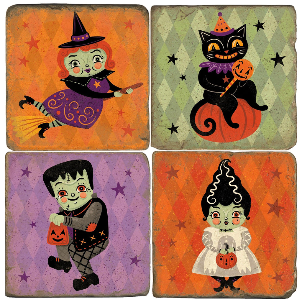 Johanna Parker Festive Halloween Character Stickers – Vintage Halloween