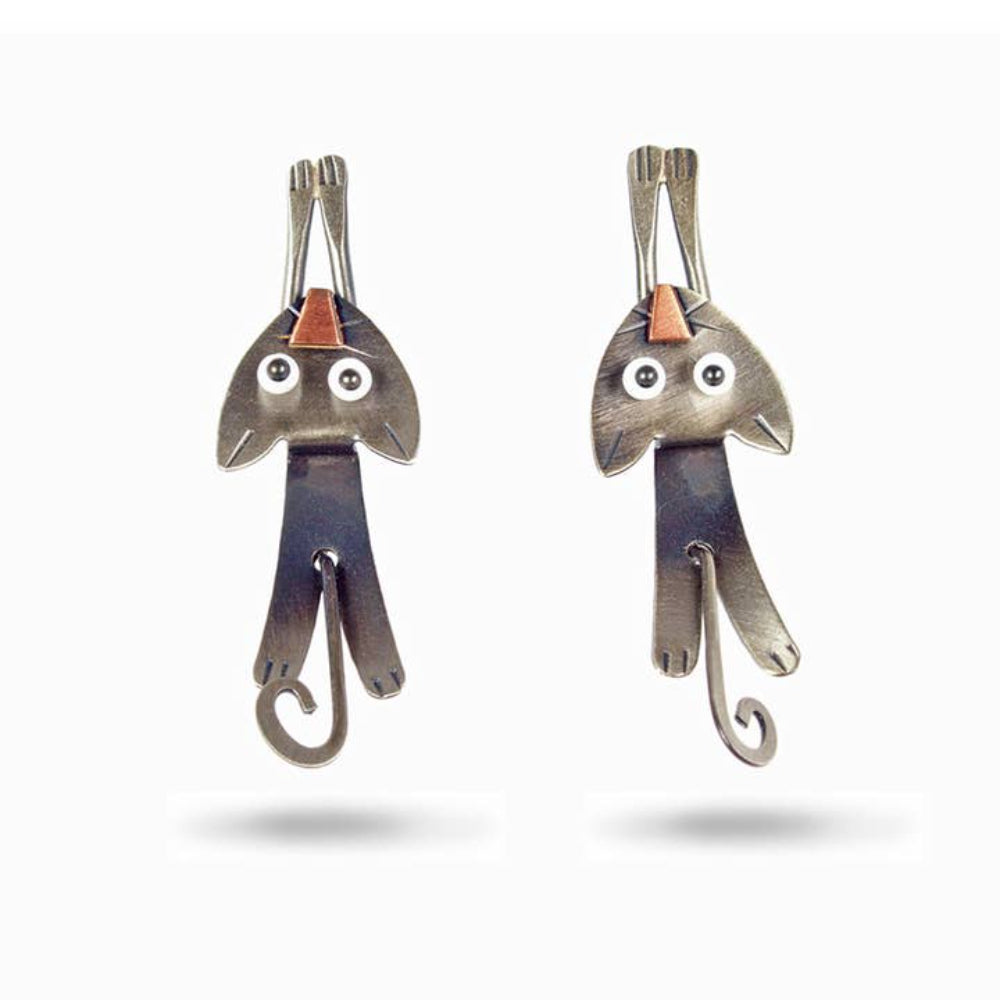Hang in There Earrings by Faire 