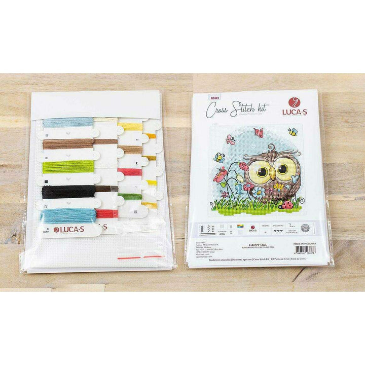 Happy Owl B1401L Counted Cross-Stitch Kit