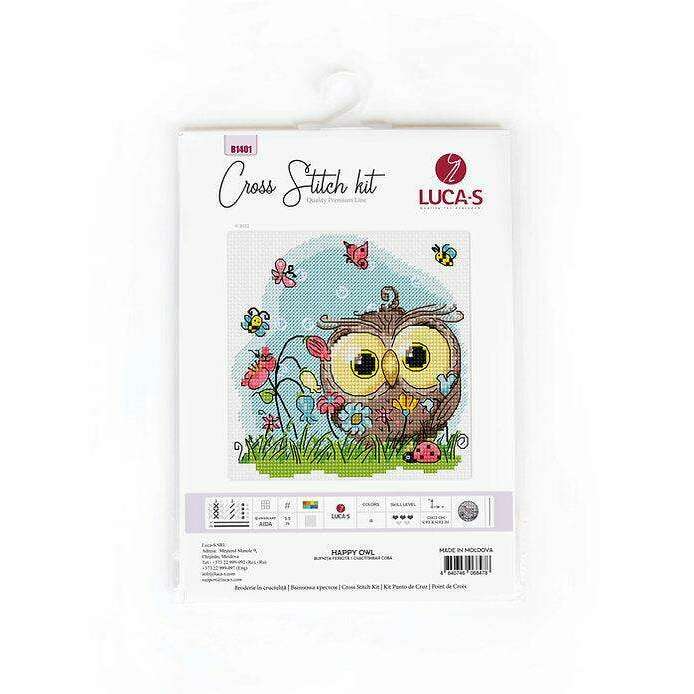 Happy Owl B1401L Counted Cross-Stitch Kit
