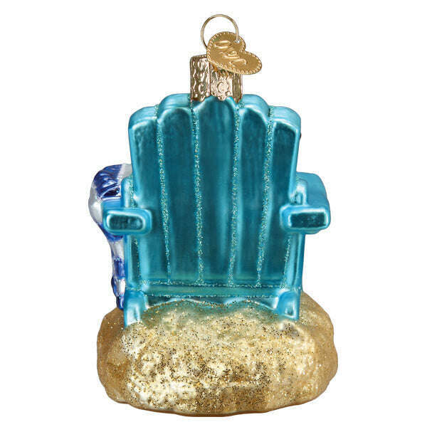 Old World Christmas Happy Place Blown Glass Ornament