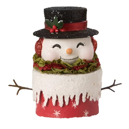 Happy Retro Snowman Box by Bethany Lowe - Quirks!