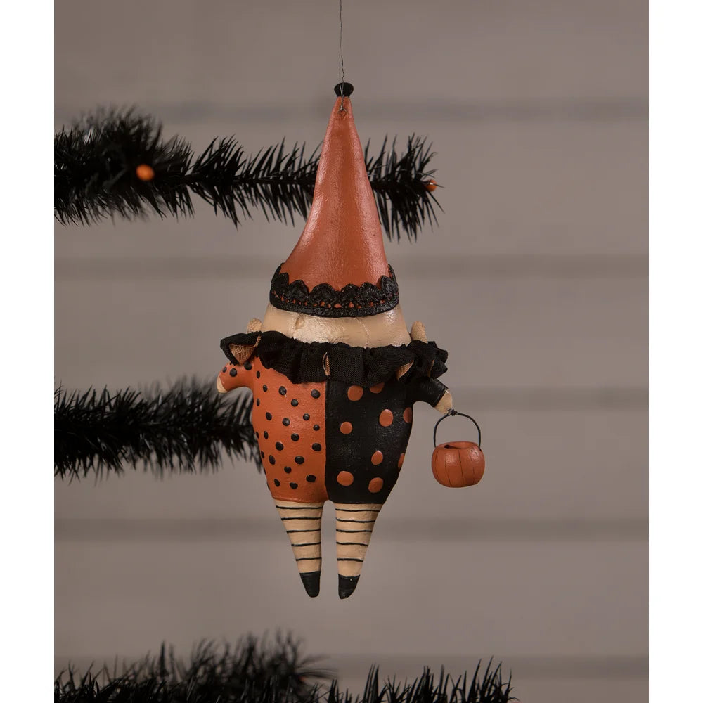 Harlequin Harry Ornament by Robin Seeber for Bethany Lowe – Quirks!