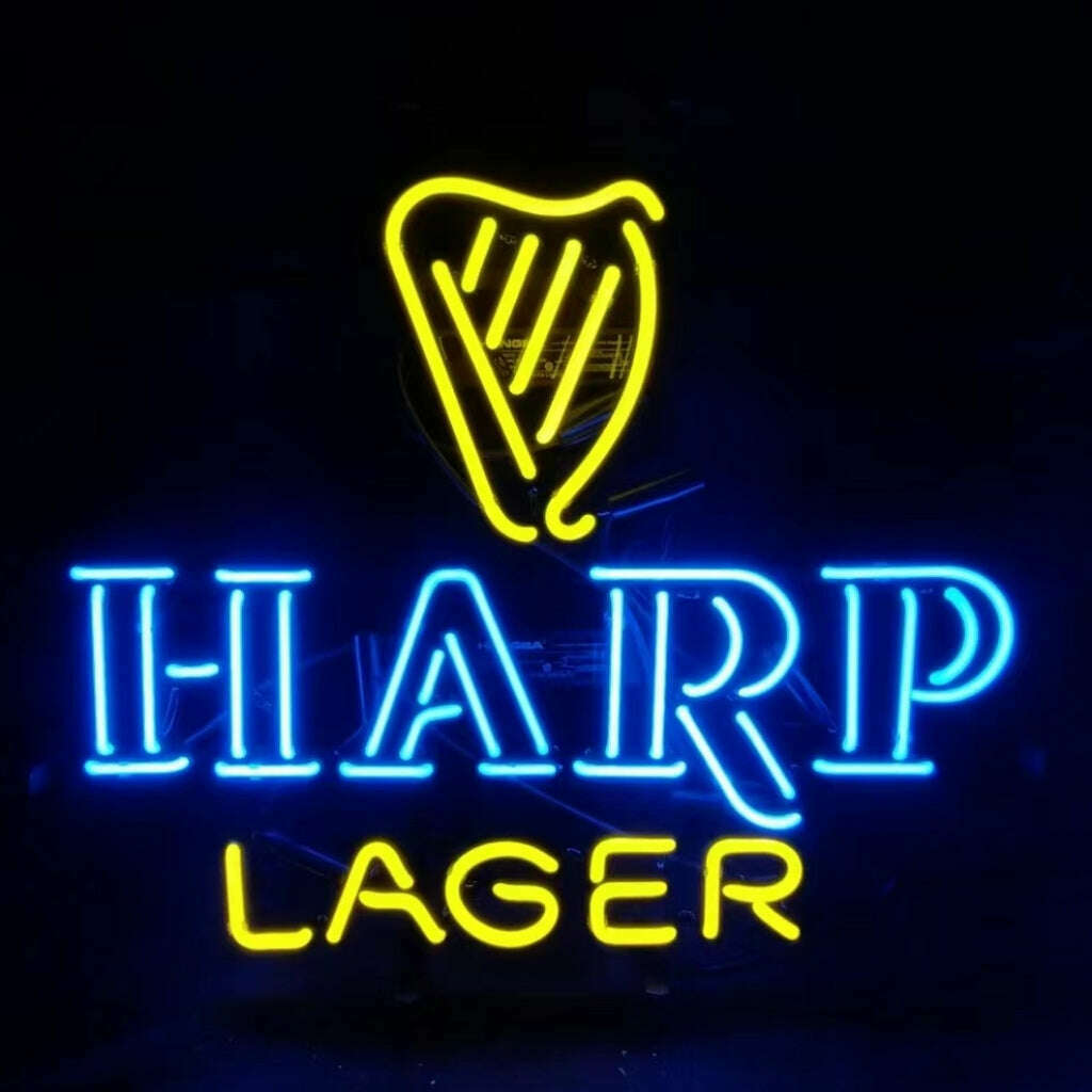 Harp Lager Beer Neon Signs