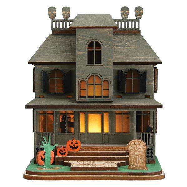 Old World Christmas Haunted Mansion Blown Glass Ornament