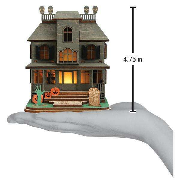 Old World Christmas Haunted Mansion Blown Glass Ornament
