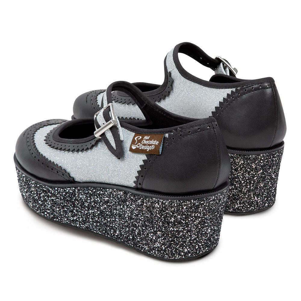 Havana Glitter Women's Mary Jane Platforms