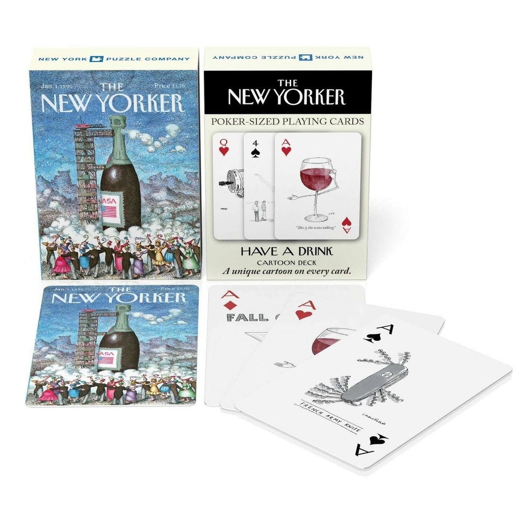 Have a Drink Cartoons Playing Cards