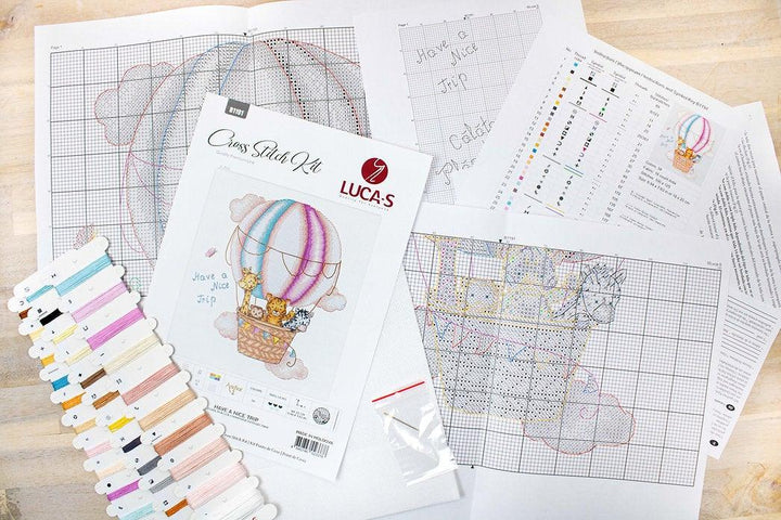 Have a nice trip B1191L Counted Cross-Stitch Kit