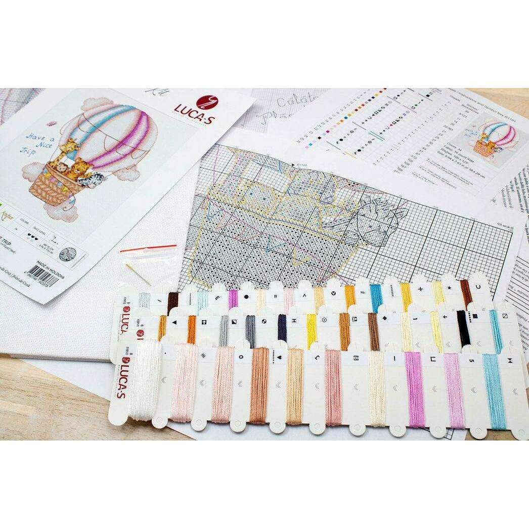 Have a nice trip B1191L Counted Cross-Stitch Kit