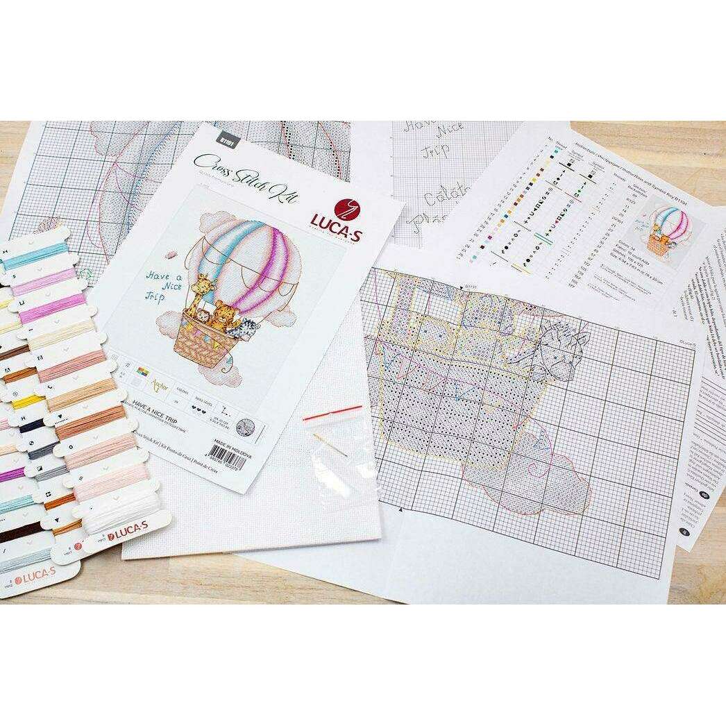 Have a nice trip B1191L Counted Cross-Stitch Kit