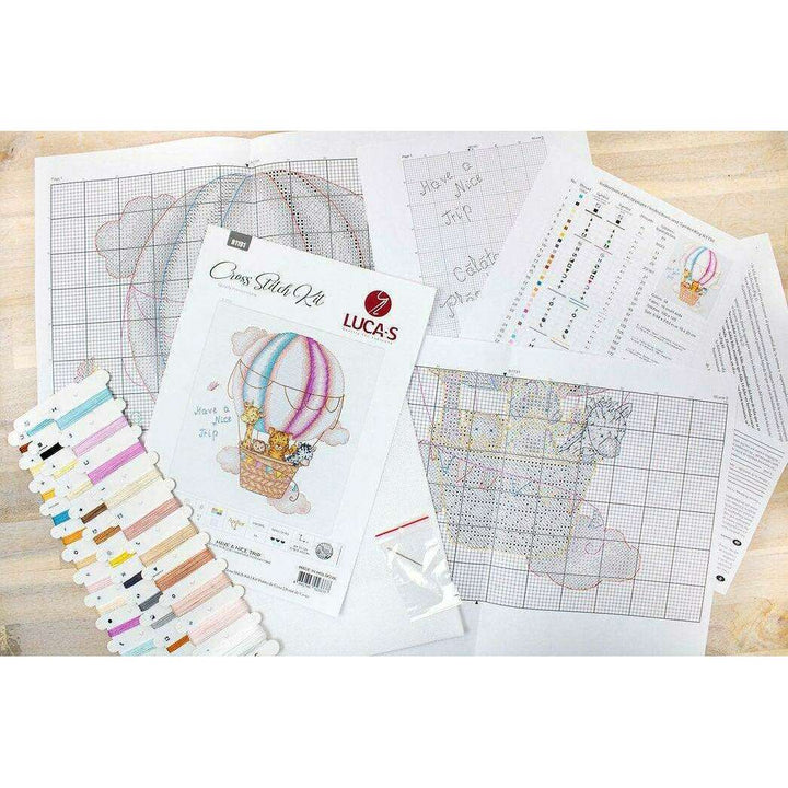 Have a nice trip B1191L Counted Cross-Stitch Kit