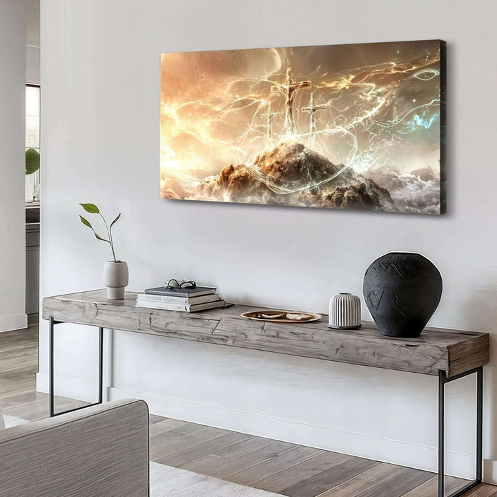 He Is Risen Faith Wall Art