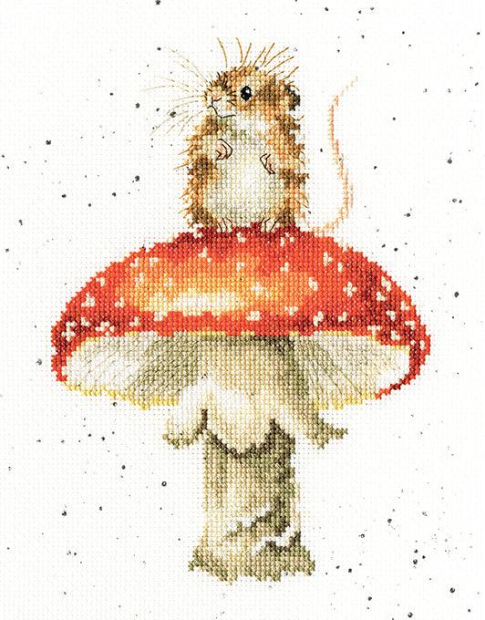 He's A Fun-gi XHD74 Counted Cross Stitch Kit