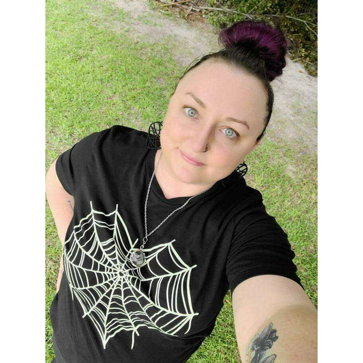 Heart Spider Web Tee - Unisex Shirt