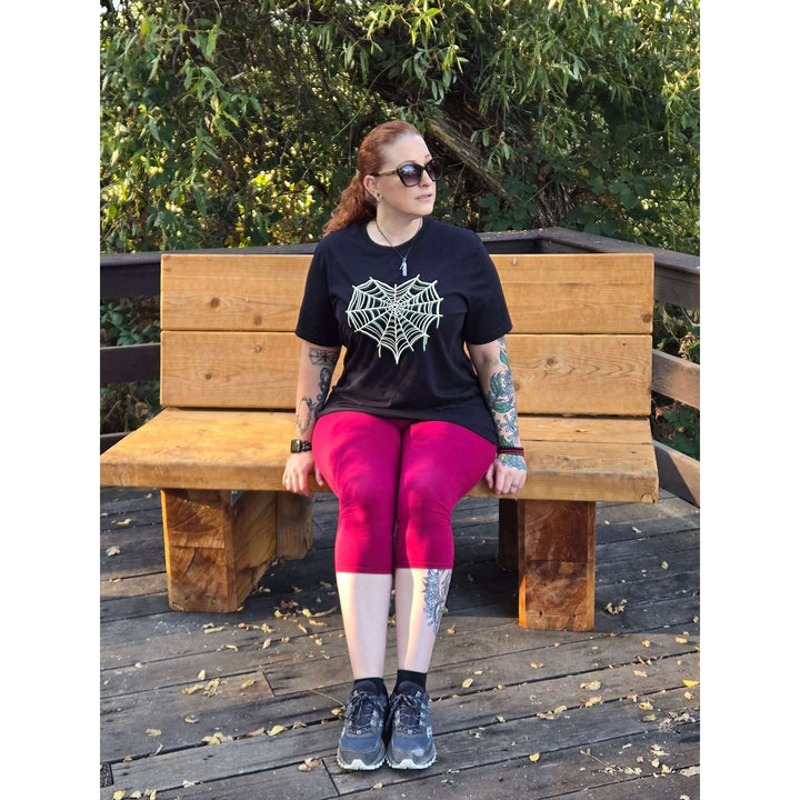 Heart Spider Web Tee - Unisex Shirt