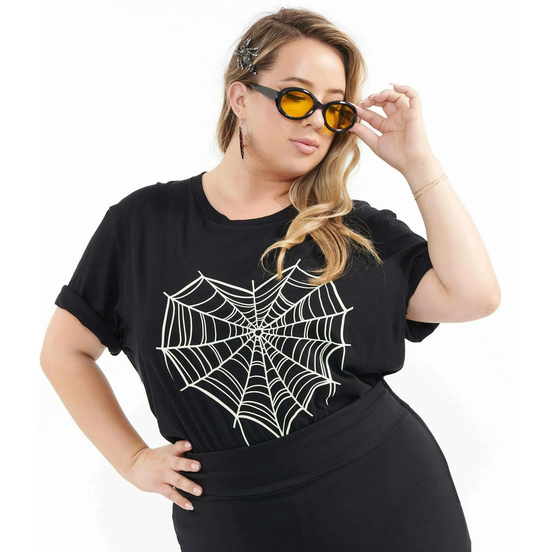 Heart Spider Web Tee - Unisex Shirt