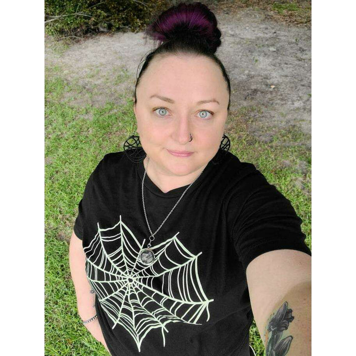 Heart Spider Web Tee - Unisex Shirt