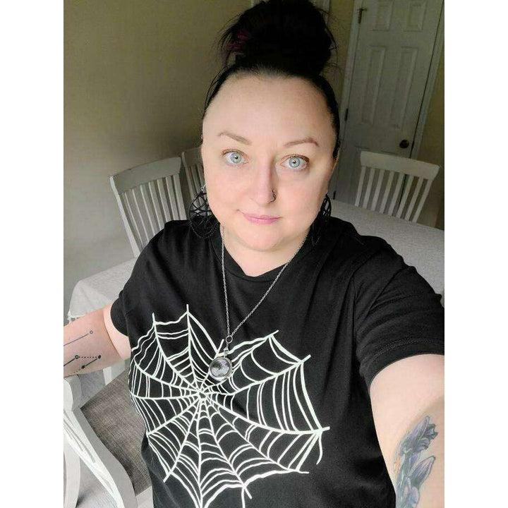 Heart Spider Web Tee - Unisex Shirt