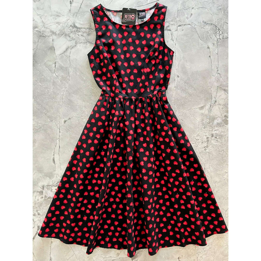Hearts Midi Dress