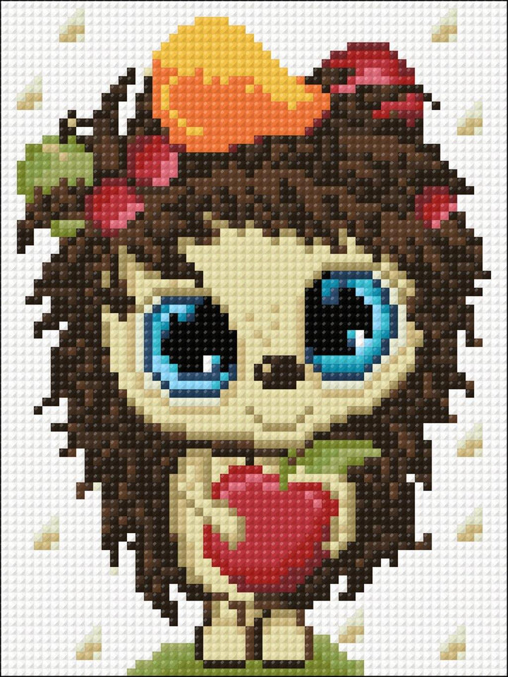 Hedgehog CS2704 5.9 x 7.9 inches Crafting Spark Diamond Painting Kit