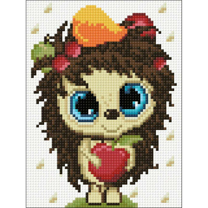 Hedgehog CS2704 5.9 x 7.9 inches Crafting Spark Diamond Painting Kit