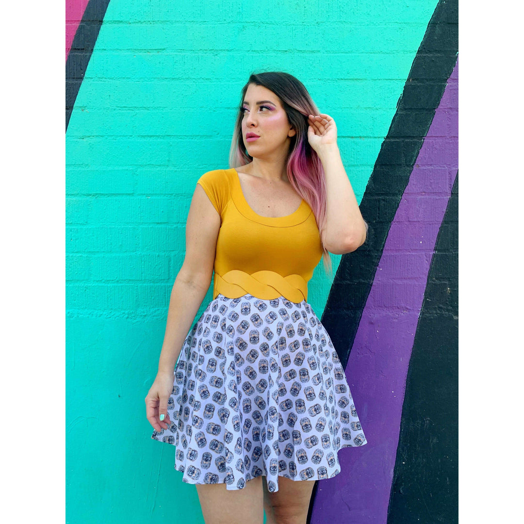 Hedgehog Skater Skirt