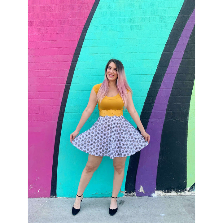 Hedgehog Skater Skirt