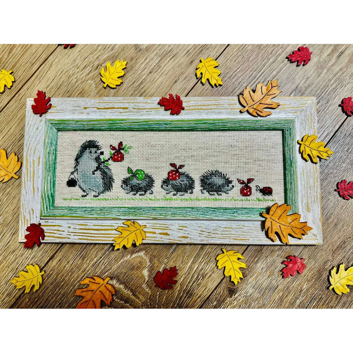 Hedgehogs R1711 Counted Cross Stitch Kit