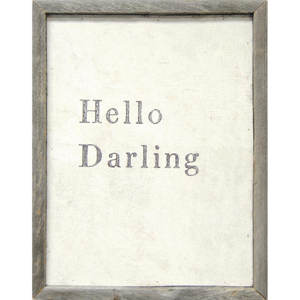 "Hello Darling" 15" x 19" Art Print - Quirks!