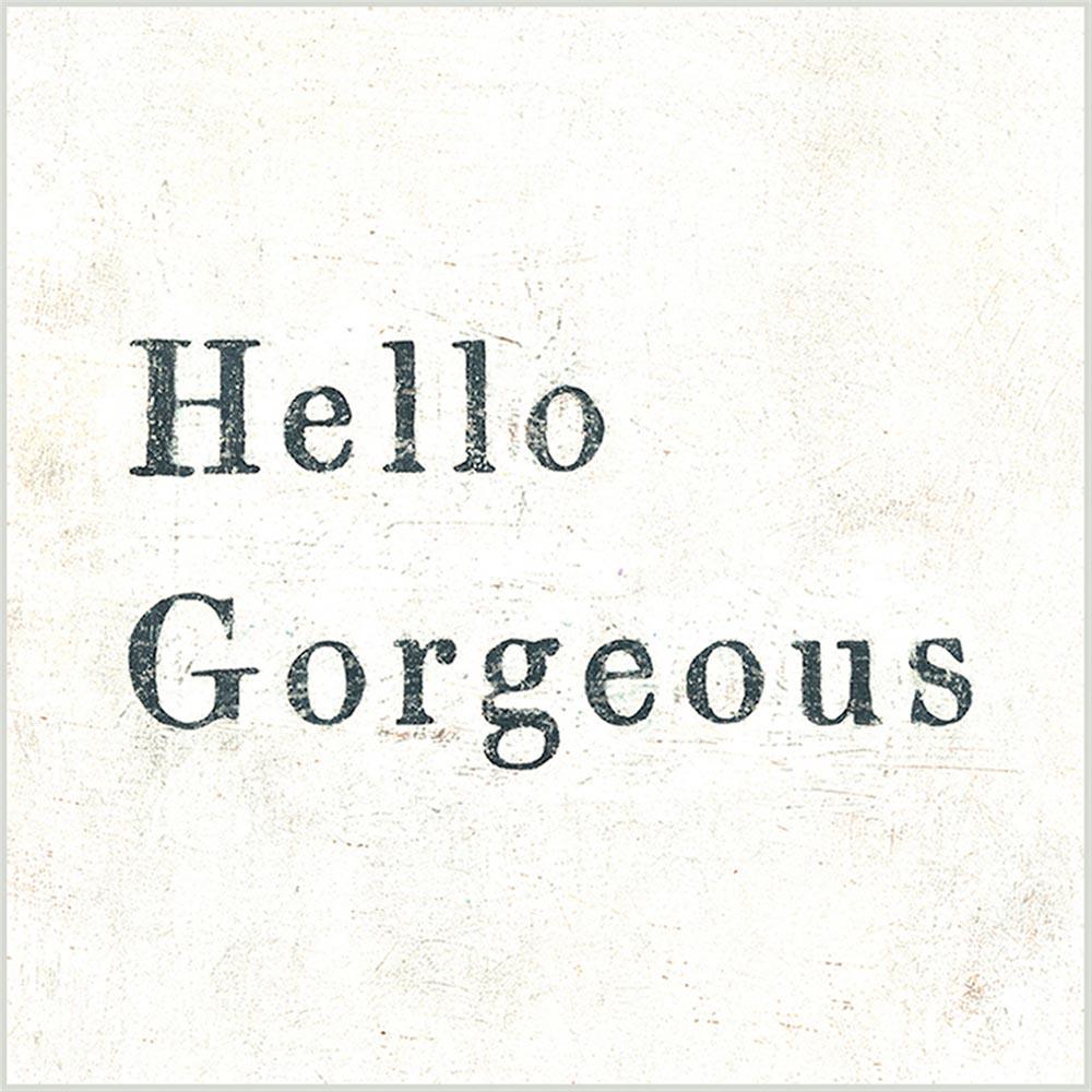 "Hello Gorgeous" 15" x 19" Art Print - Quirks!