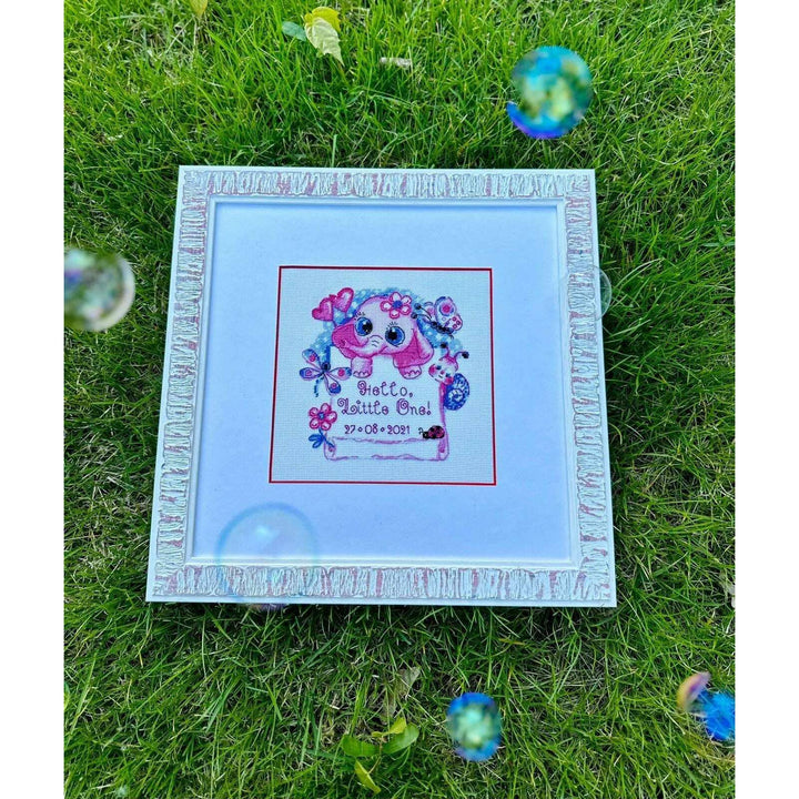Hello, Little One! (for girl) R1934 Counted Cross Stitch Kit