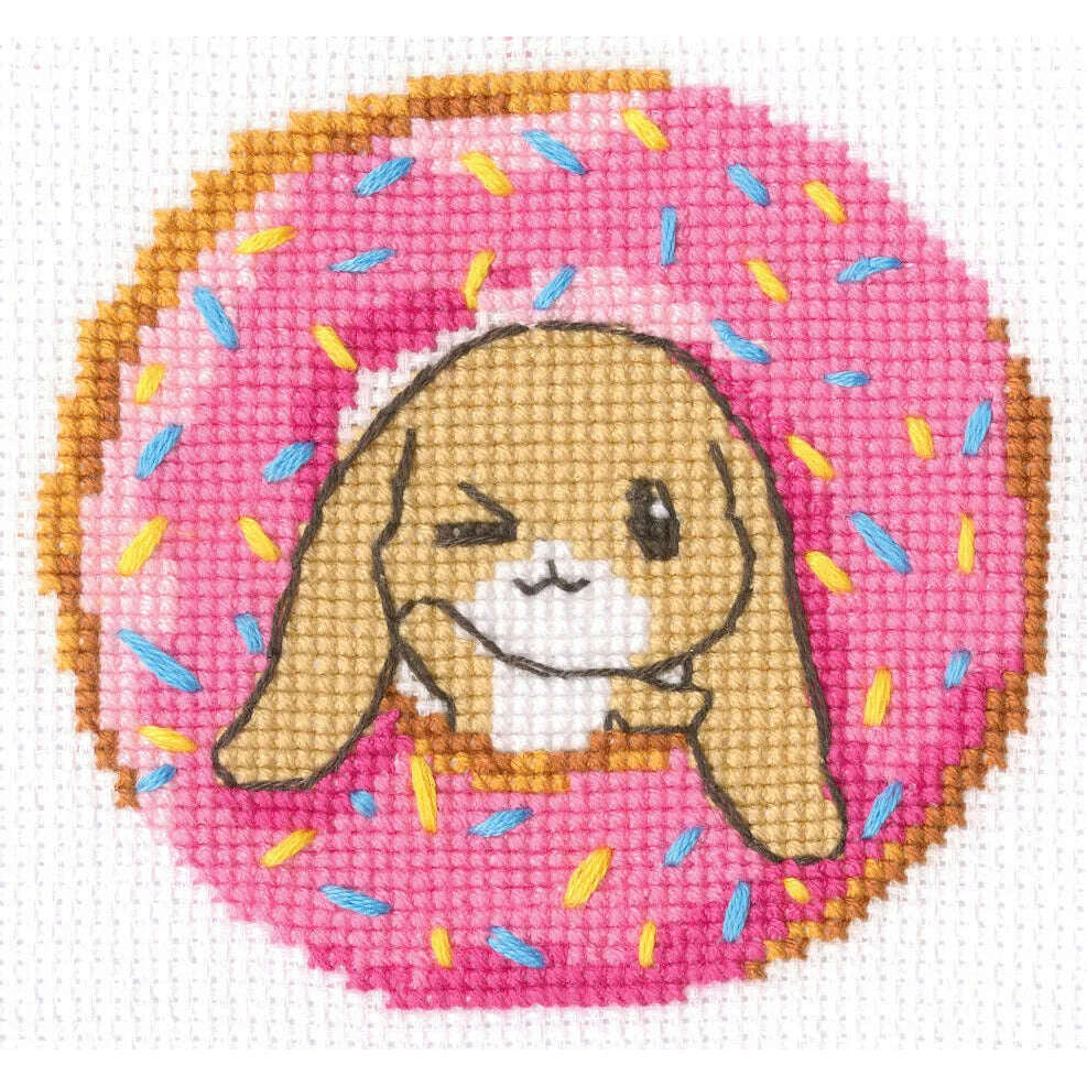 Hello, sweetie! H294 Counted Cross Stitch Kit