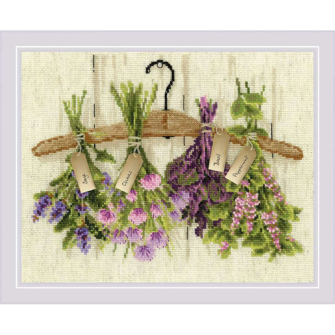 Herbs R1717 Counted Cross Stitch Kit