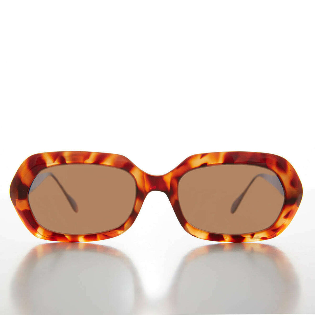 Hexagon Mod Vintage Sunglasses - Nadine