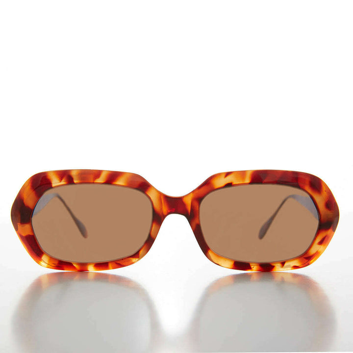 Hexagon Mod Vintage Sunglasses - Nadine