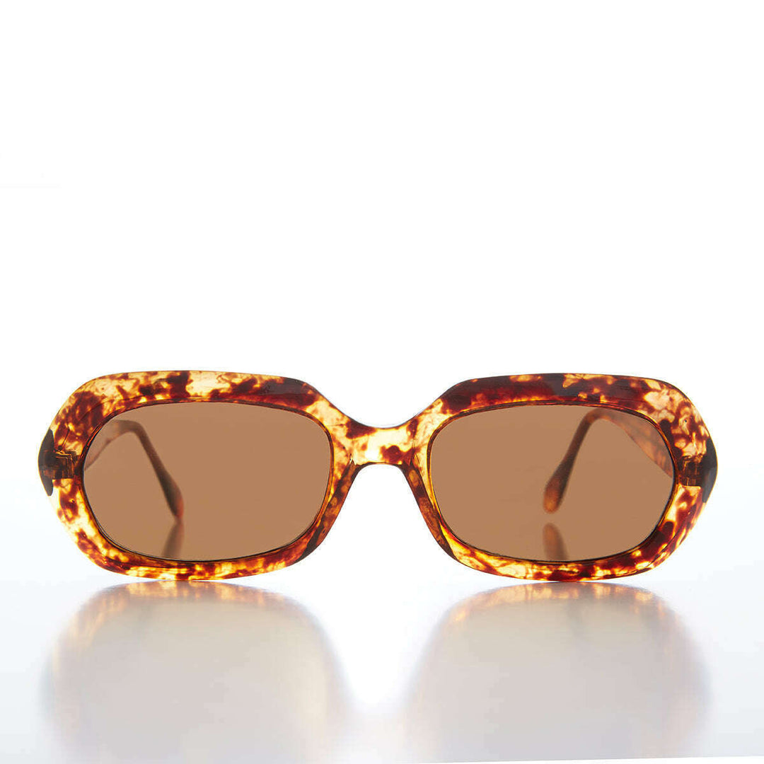 Hexagon Mod Vintage Sunglasses - Nadine
