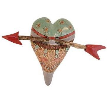 Hippy Hippy Shake Heart w/ Arrow by Laurie Pollpeter Eskenazi - Quirks!