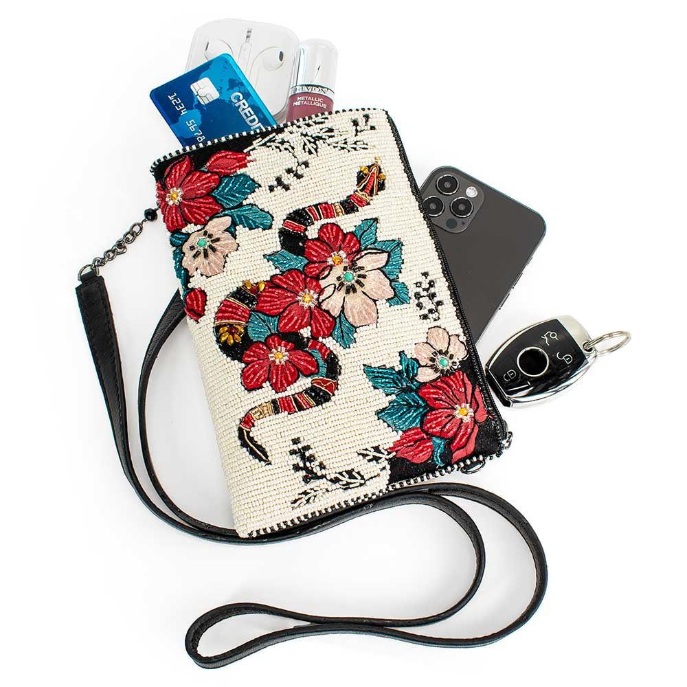 Hiss Mini Crossbody Handbag by Mary Frances image 7